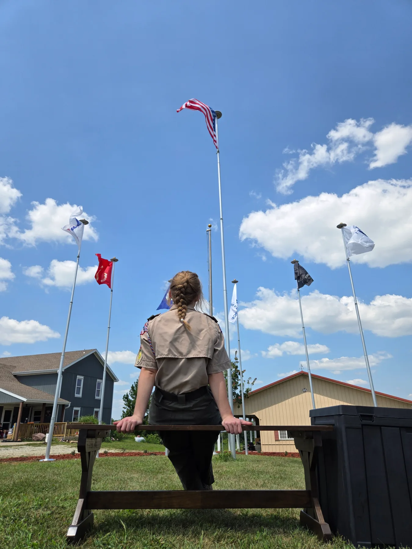 Valor Ranch parade of flags project photo 5