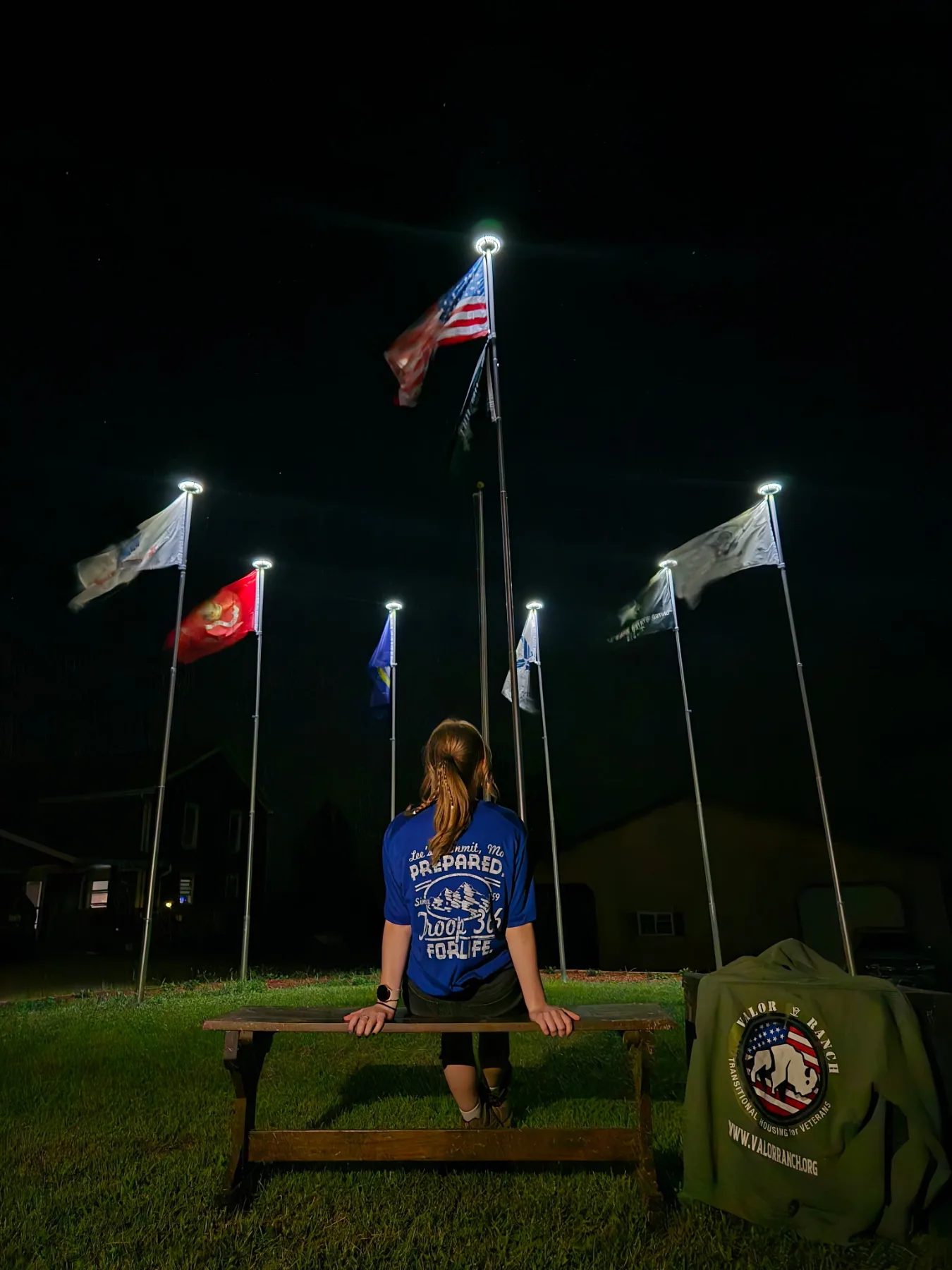 Valor Ranch parade of flags project photo 3