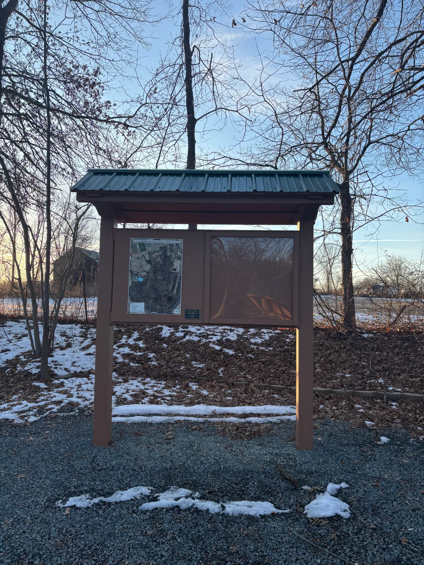 Cover photo for The McClean Outdoor Education Preserve Trail Center
