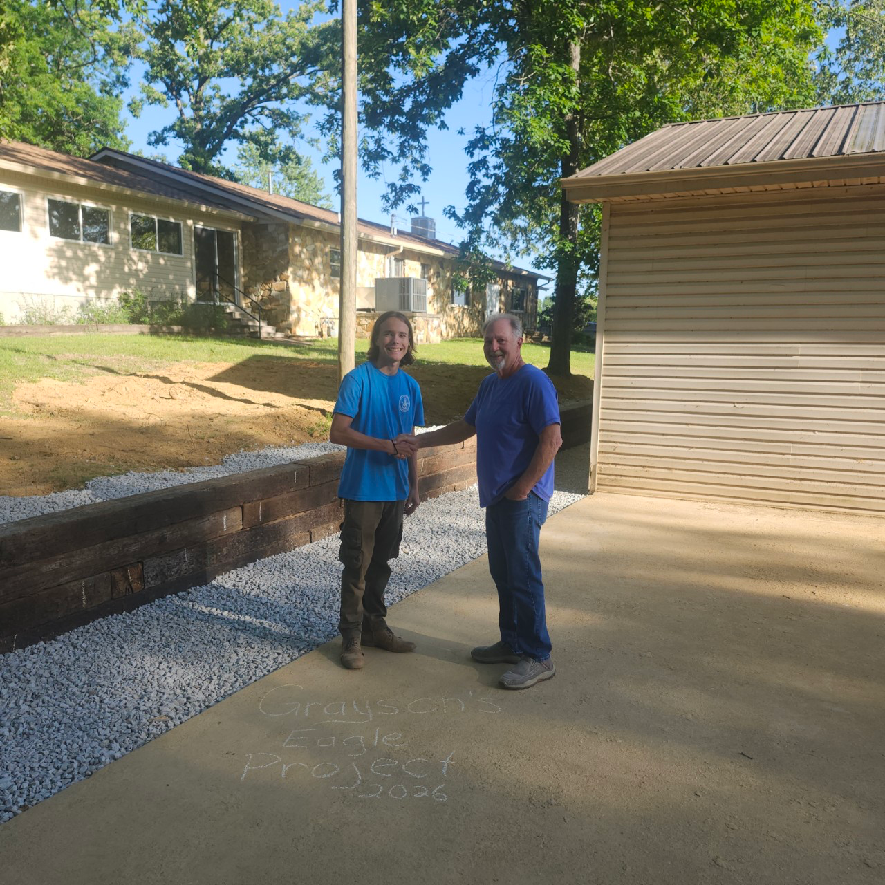 Cover photo for Church Retaining Wall