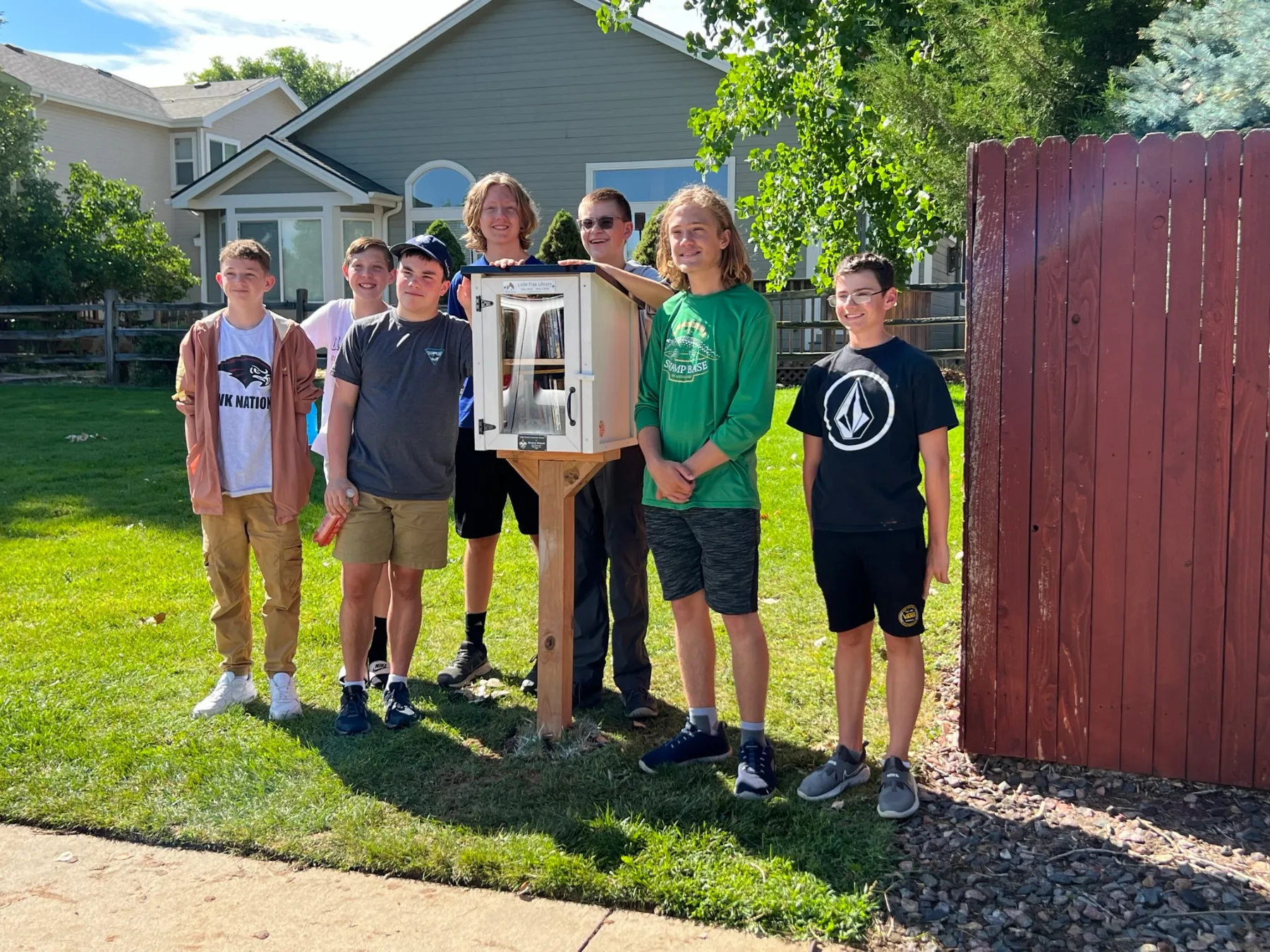 Little Libraries for Hunters Glen project photo 4