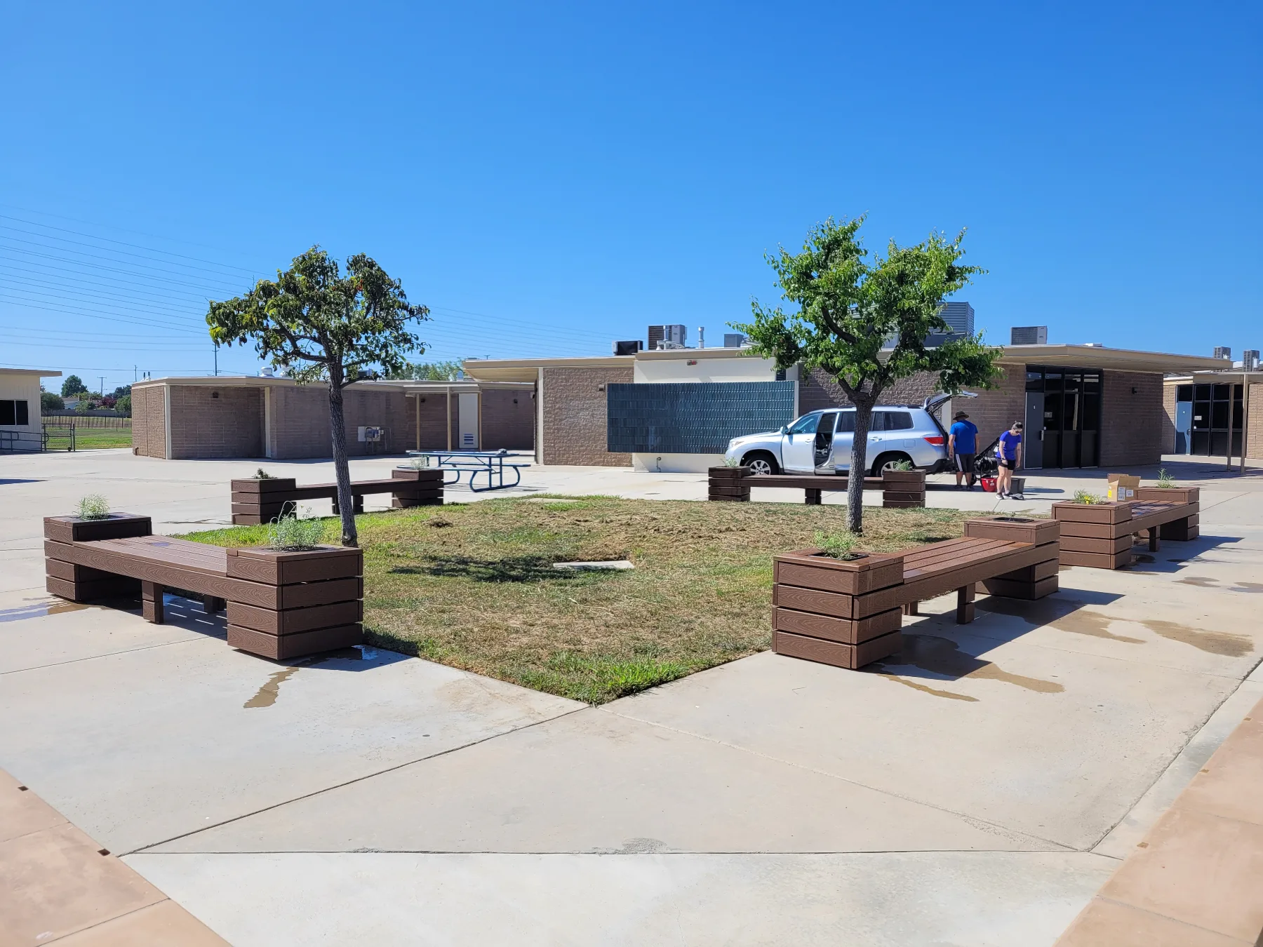 Fulton Courtyard Beautification project photo 5