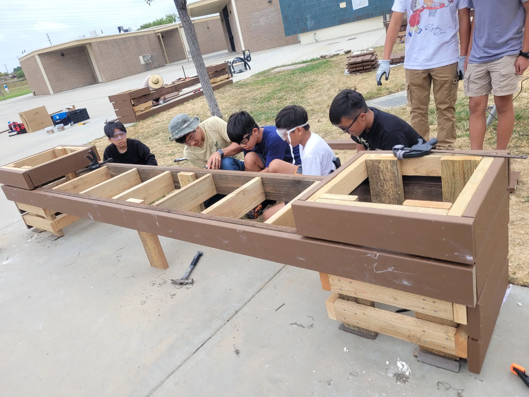 Fulton Courtyard Beautification project photo 3