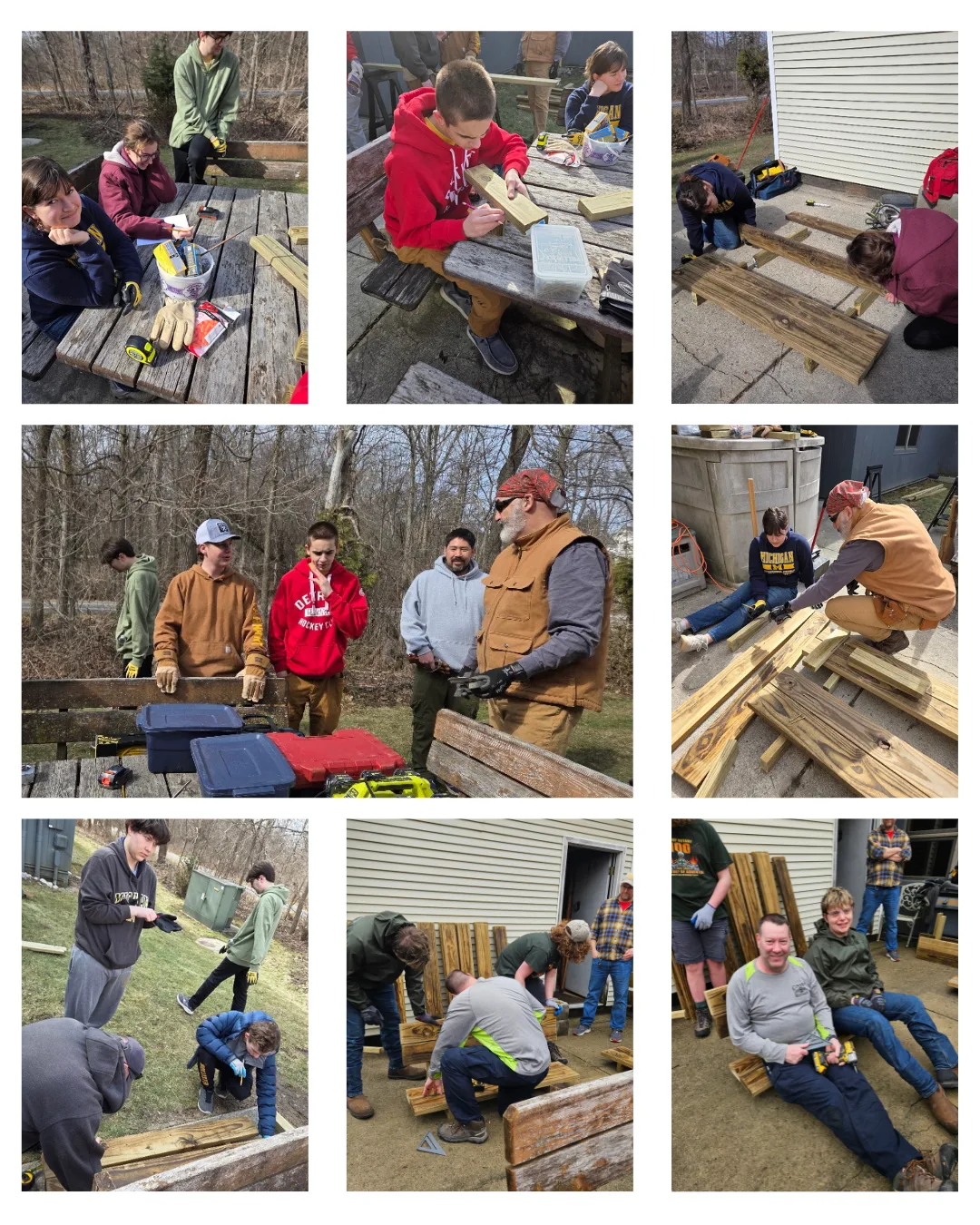 Patio and Picnic table fix for Keystone Church project photo 3