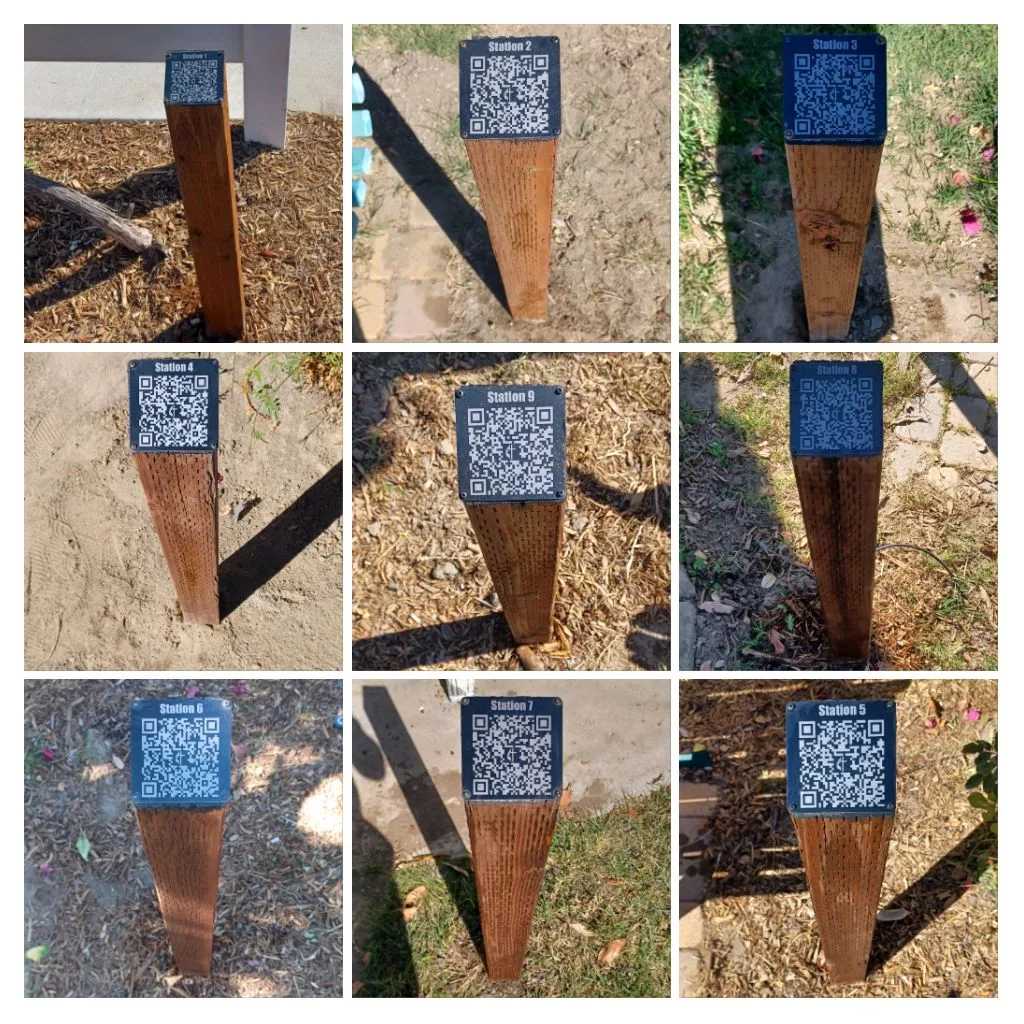 Qr code prayer and meditation posts project photo 2