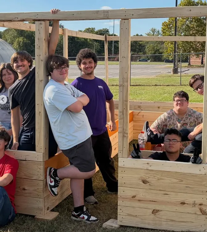 Cover photo for SCHS Raised Garden Beds