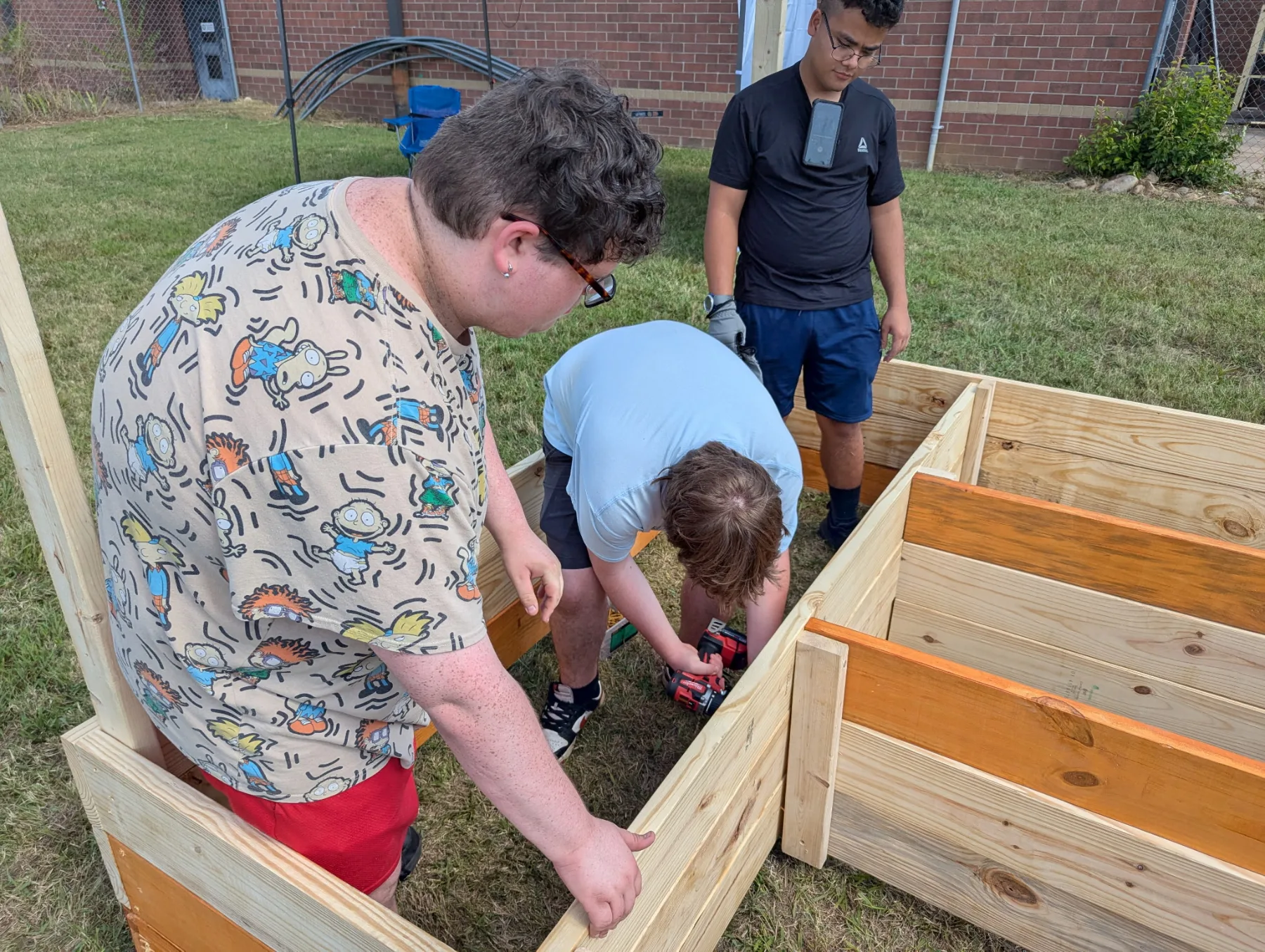 SCHS Raised Garden Beds project photo 5