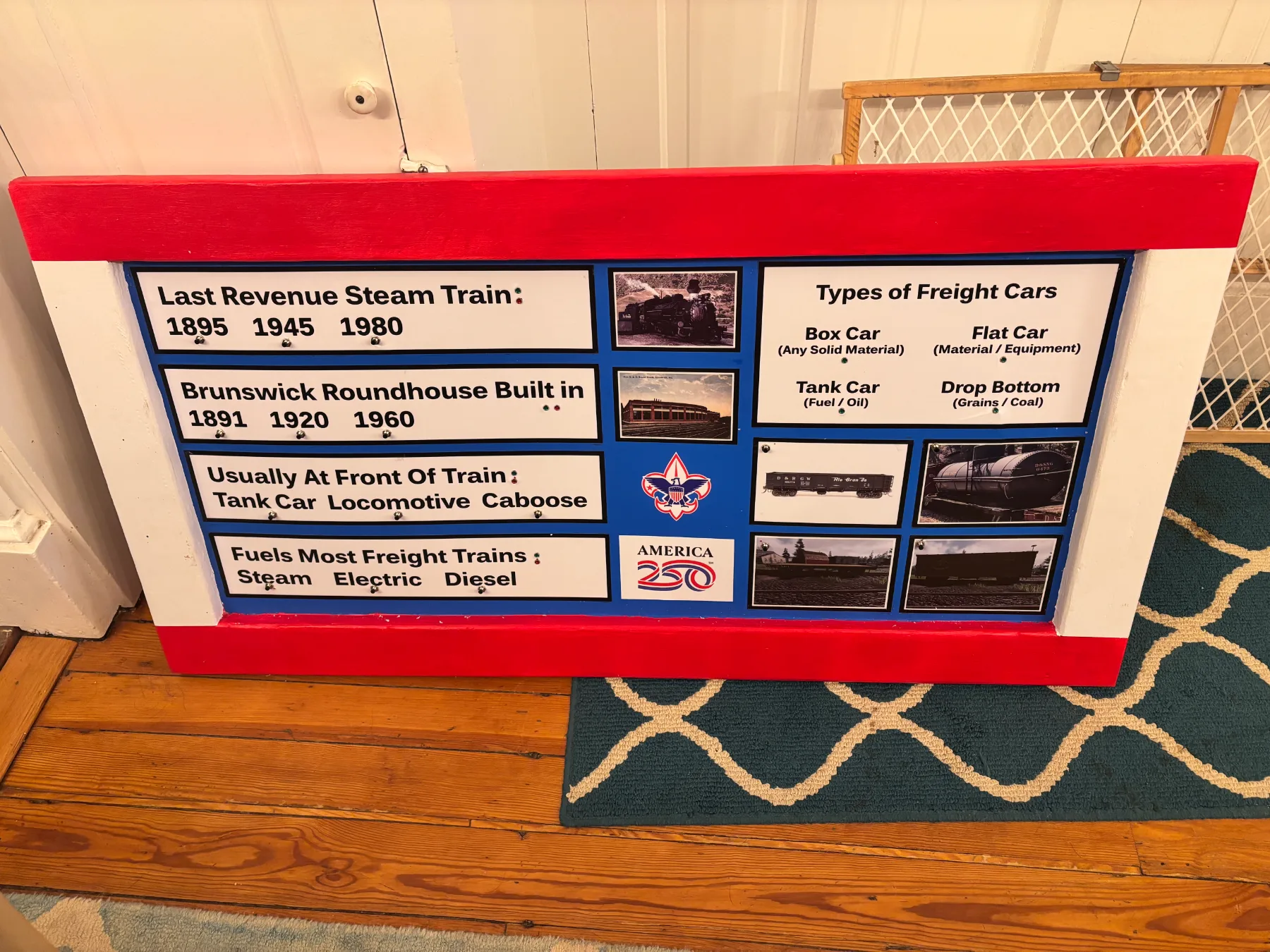 Interactive Educational Railroad Board project photo 2