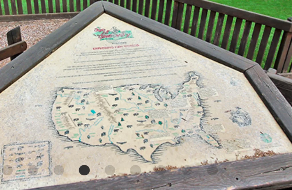 Hager park map restoration. project photo 6