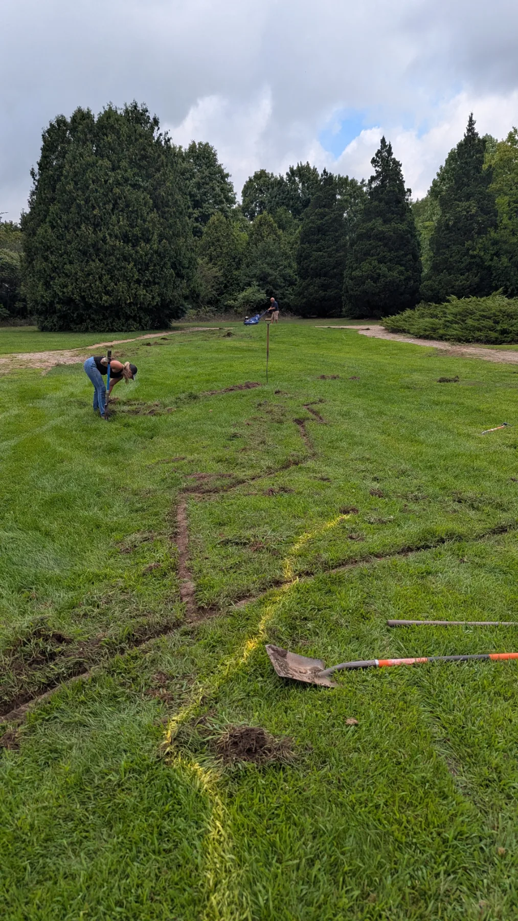 Hager park map restoration. project photo 3