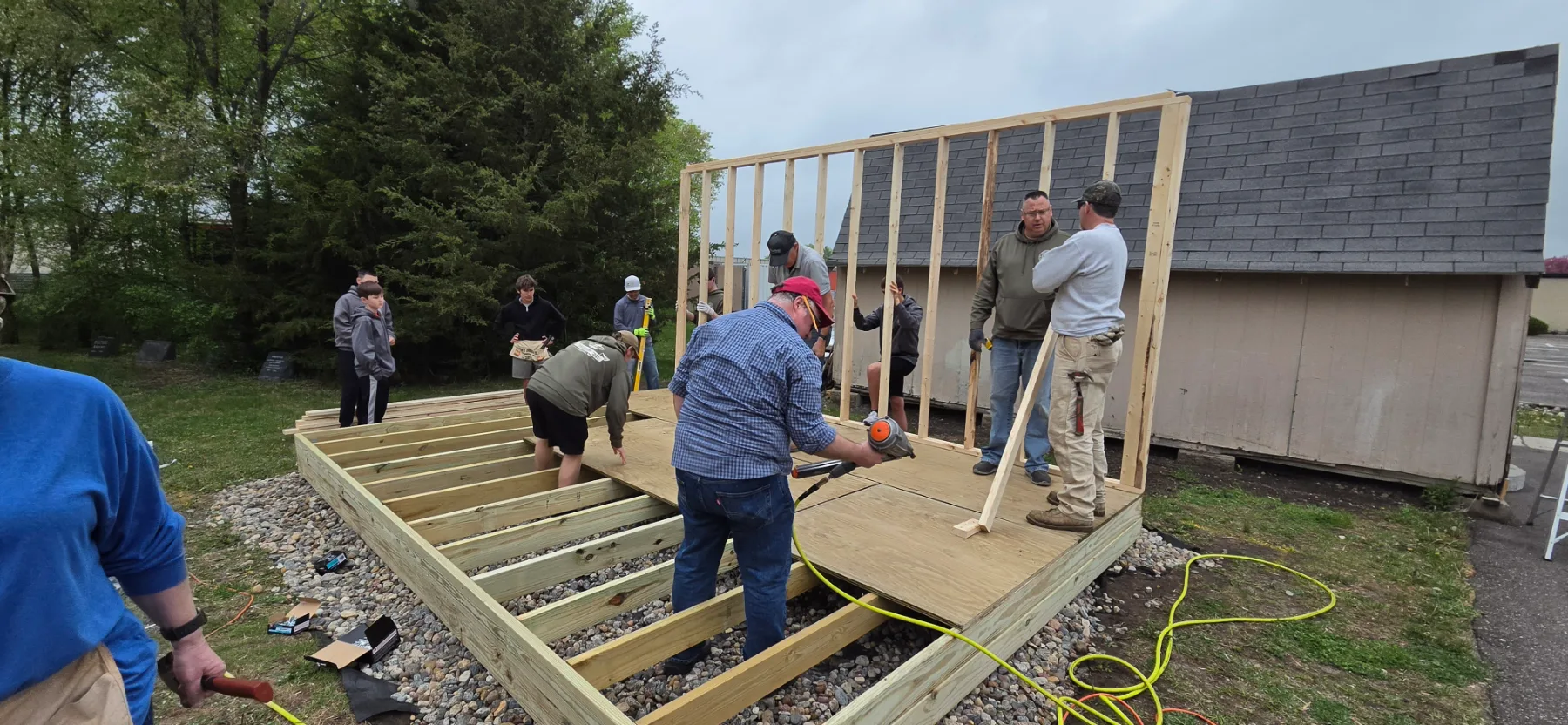 Tri-County Humane Society Storage Shed project photo 3